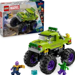 LEGO Lego Super Heroes Marvel | Lego Nyheter>76312 Hulk-monstertruck mot Thanos