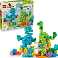 LEGO Lego Duplo | Lego Nyheter>10451 3-i-1 Dinosaurer på hjul