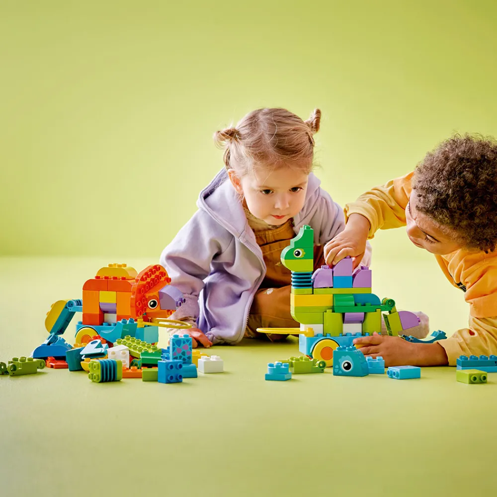 LEGO Lego Duplo | Lego Nyheter>10451 3-i-1 Dinosaurer på hjul