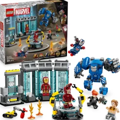 LEGO Lego Super Heroes Marvel | Lego Nyheter>76315 Iron Mans laboratorium: Draktgalleriet