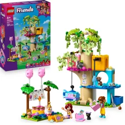 LEGO Lego Friends | Lego Nyheter>42666 Kattens bursdagsfest og leketre
