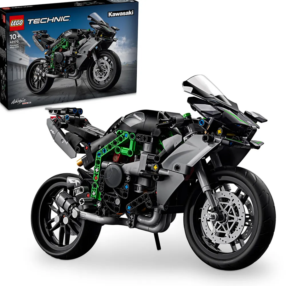 LEGO Lego Technic>42170 Kawasaki Ninja H2R-motorsykkel