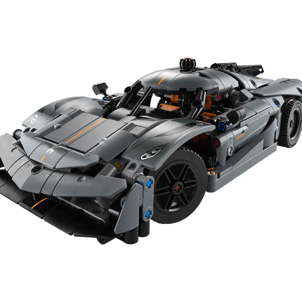 LEGO Lego Technic>42173 Koenigsegg Jesko Absolut-hyperbil i grått