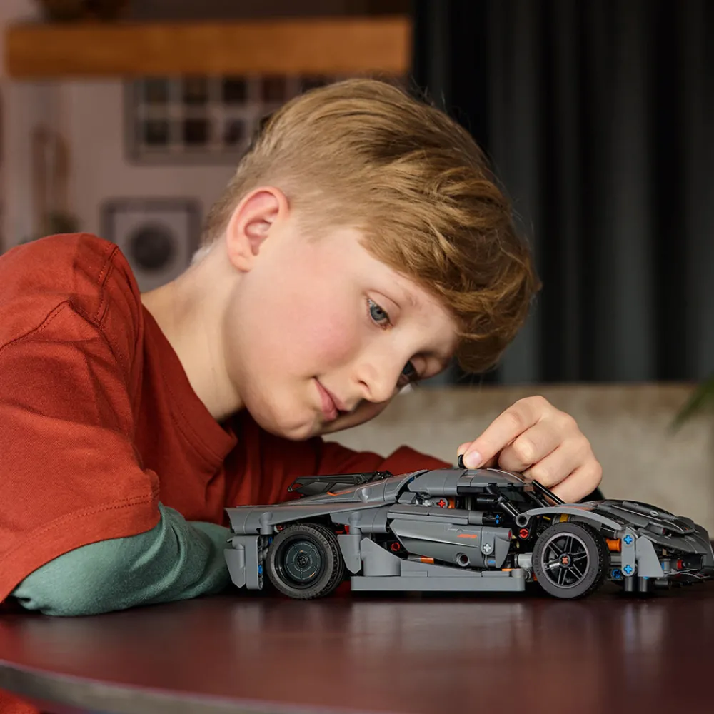 LEGO Lego Technic>42173 Koenigsegg Jesko Absolut-hyperbil i grått