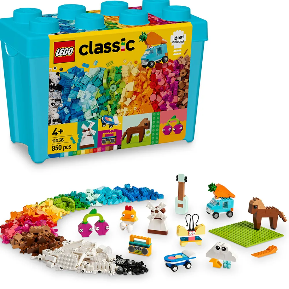 LEGO Lego Classic>11038 Kreativ bygging med fargerike klosser