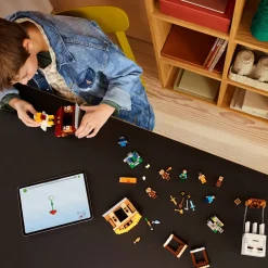 LEGO Lego Minecraft | Lego Nyheter>21273 Landsbyangrep med Geist-ballong
