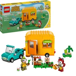 LEGO Lego Animal Crossing>77054 Leif med campingvogn og hagebutikk