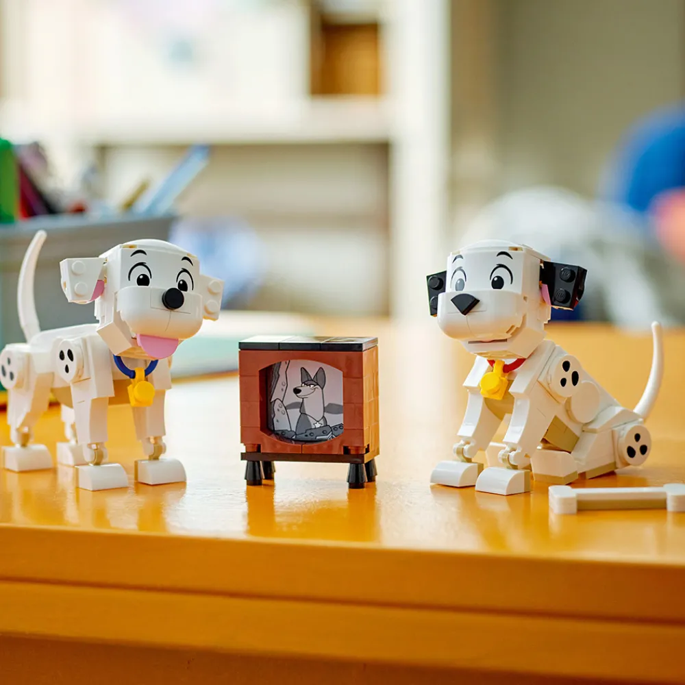 LEGO Lego Disney | Lego Nyheter>43271 Lucky og Penny fra 101 dalmatinere Valper