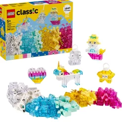 LEGO Lego Nyheter | Lego Classic>11040 Magisk boks med gjennomsiktige klosser
