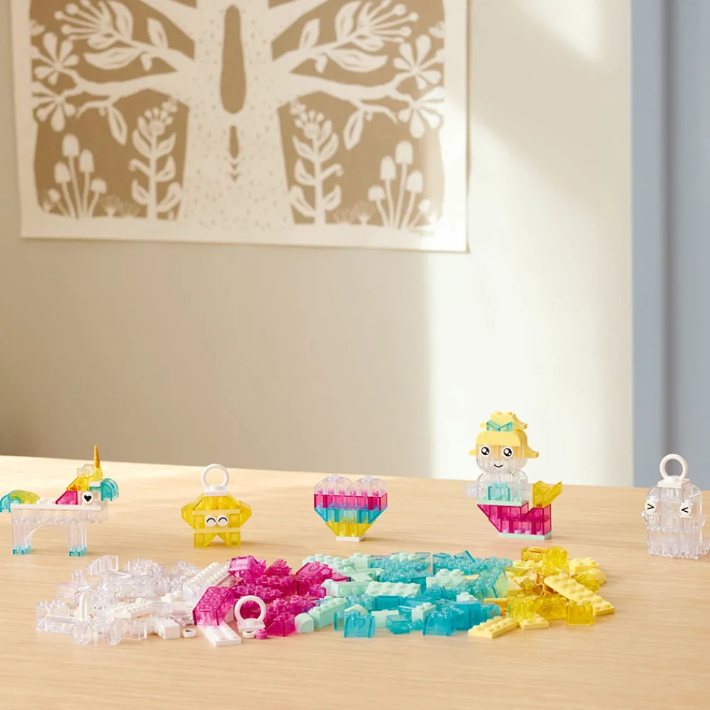 LEGO Lego Nyheter | Lego Classic>11040 Magisk boks med gjennomsiktige klosser