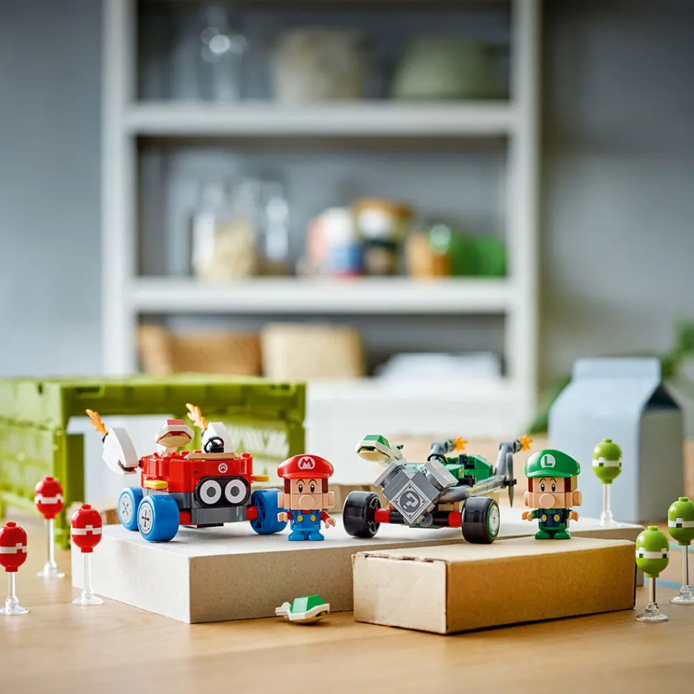 LEGO Lego Super Mario | Super Mario>72034 Mario Kart™ – Baby Mario mot Baby Luigi
