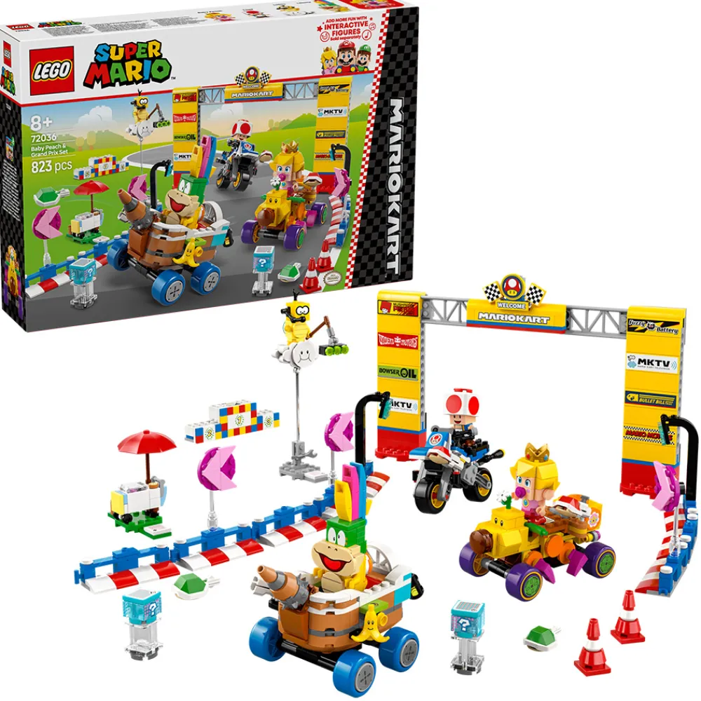 LEGO Lego Super Mario | Super Mario>72036 Mario Kart™ – Baby Peach og Grand Prix