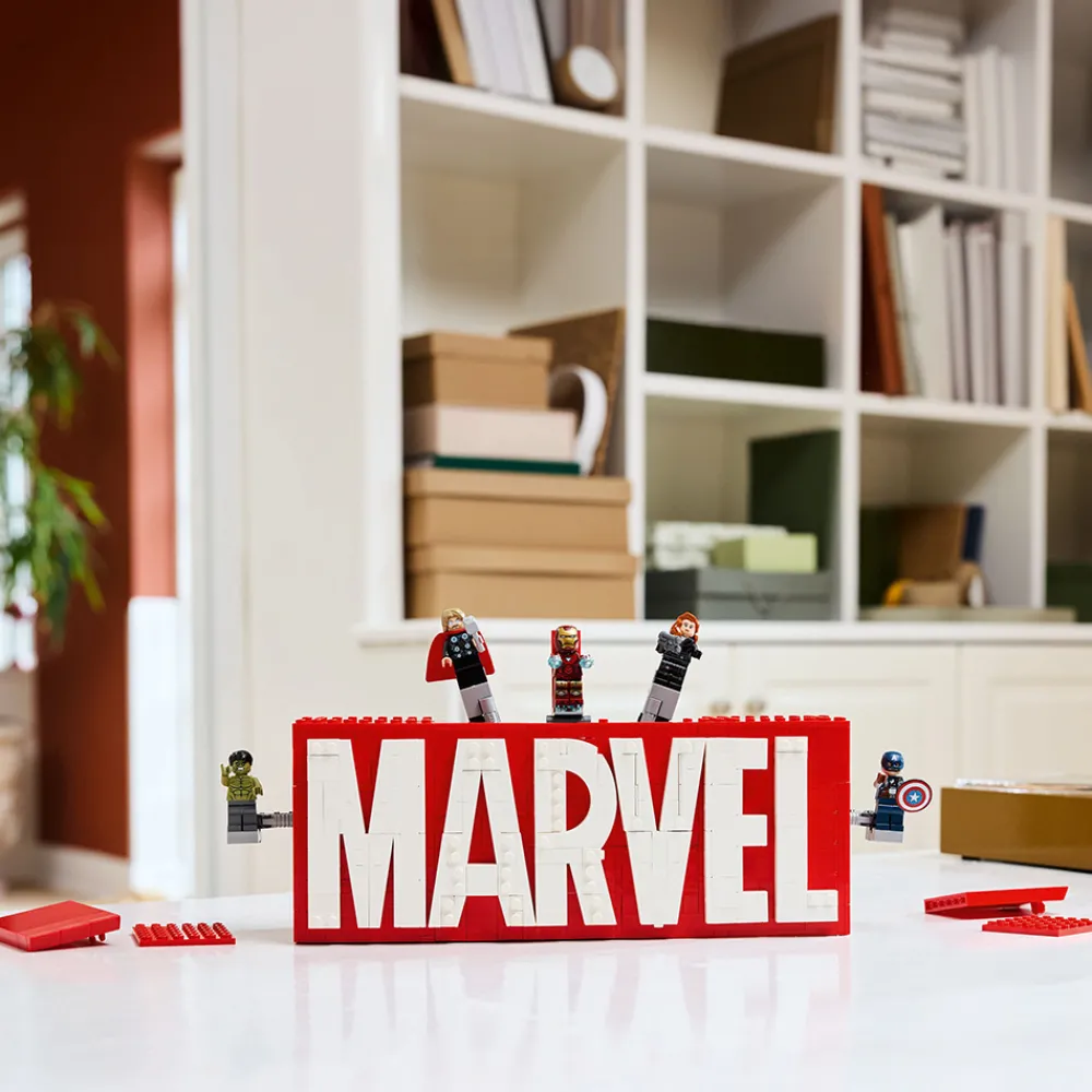 LEGO Lego Super Heroes Marvel | Marvel>76313 MARVEL logo og minifigurer