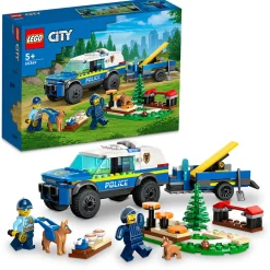 LEGO Utrykningskjøretøy | Lego City>60369 Mobilt treningssett for politihunder
