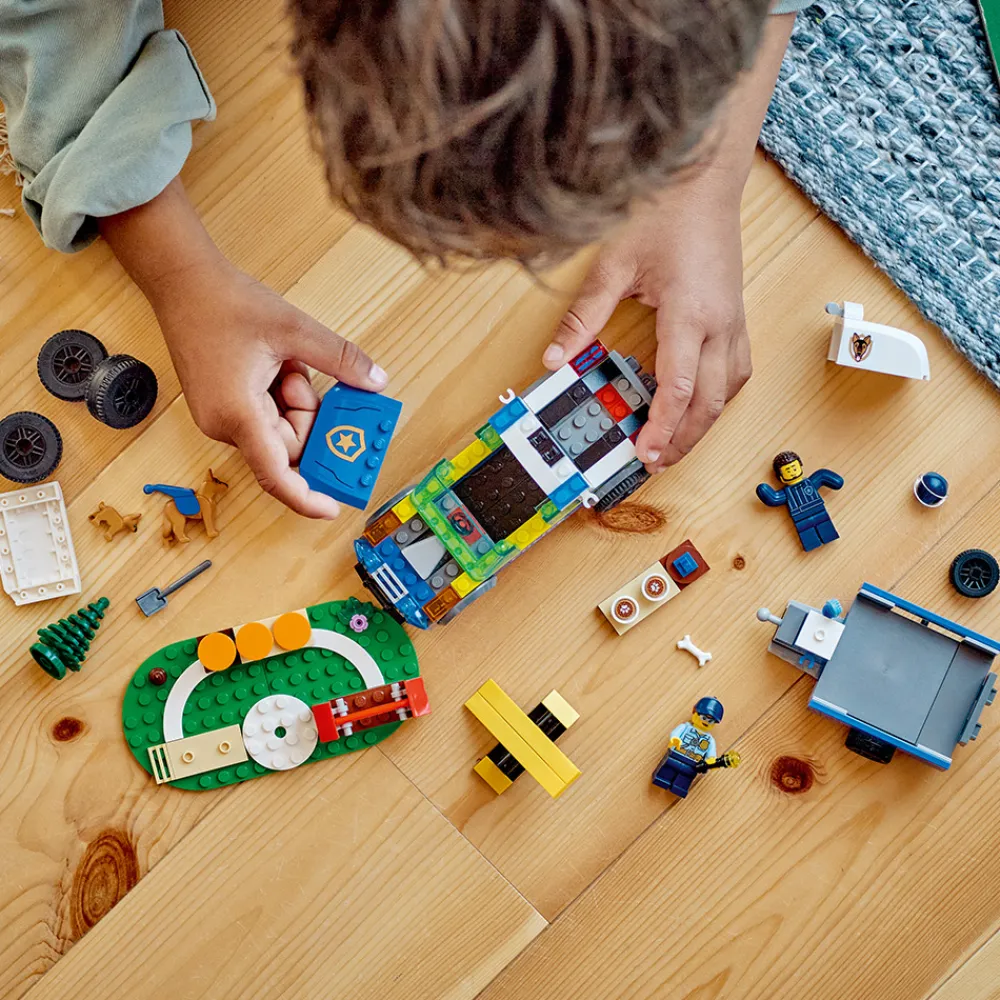 LEGO Utrykningskjøretøy | Lego City>60369 Mobilt treningssett for politihunder