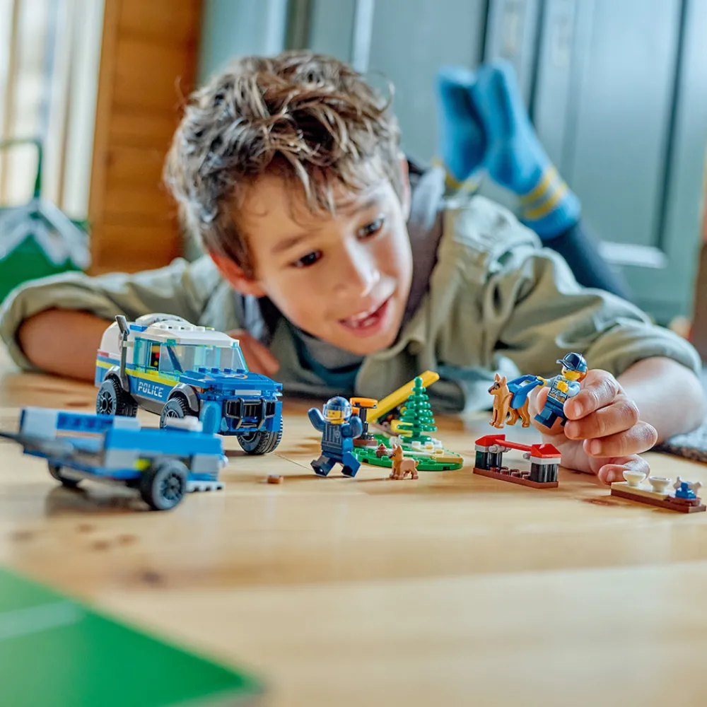 LEGO Utrykningskjøretøy | Lego City>60369 Mobilt treningssett for politihunder