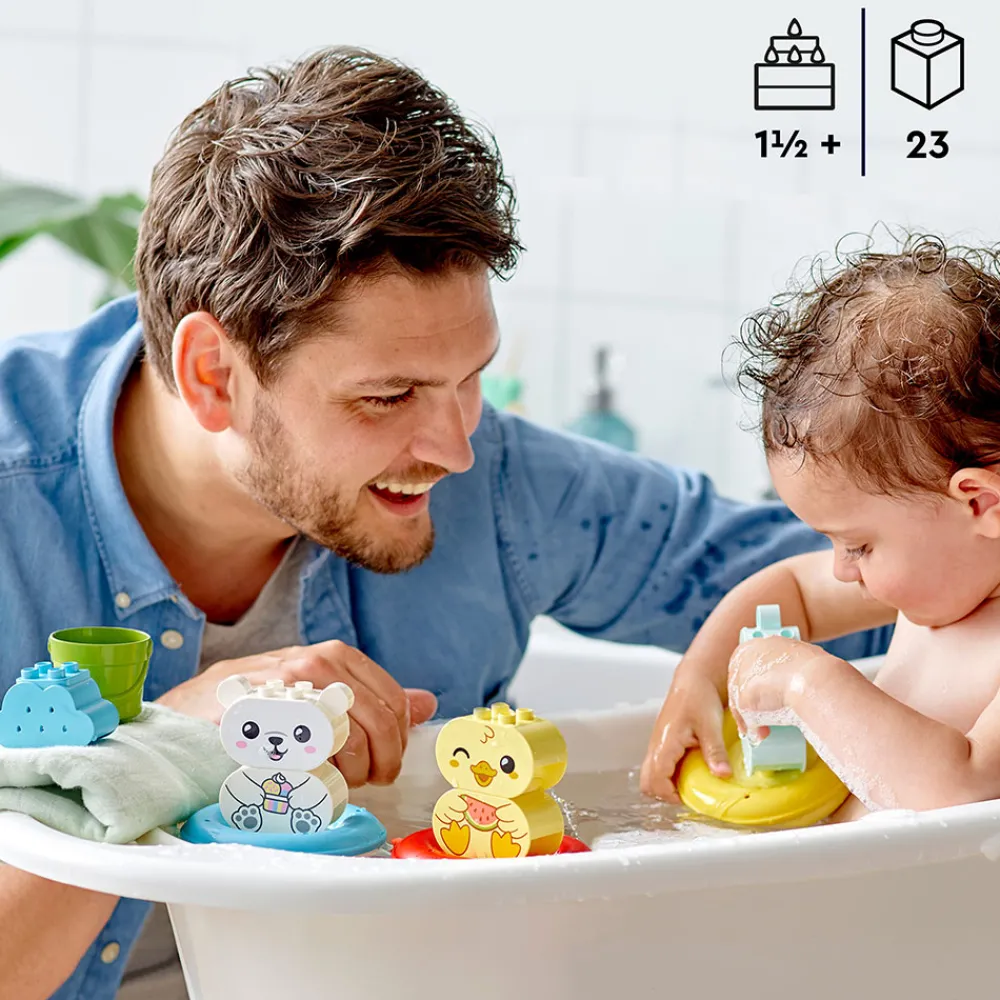 LEGO Vann- Og Badeleker | Duplo>10965 Moro på badet: Dyretog som flyter