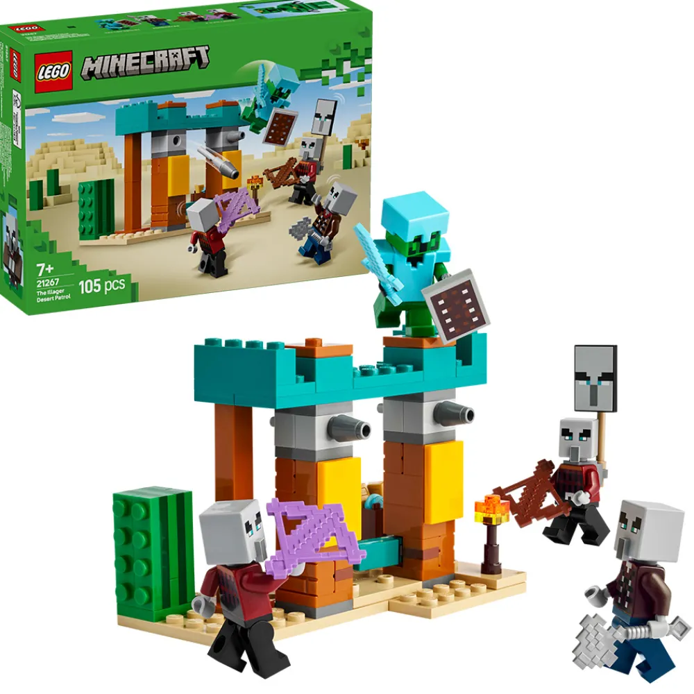 LEGO Lego Minecraft>21267 Ondsbyboer-ørkenpatrulje