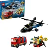 LEGO Båt, Helikopter Og Fly | Utrykningskjøretøy>60462 Pakke med helikopter, brannbil og ubåt