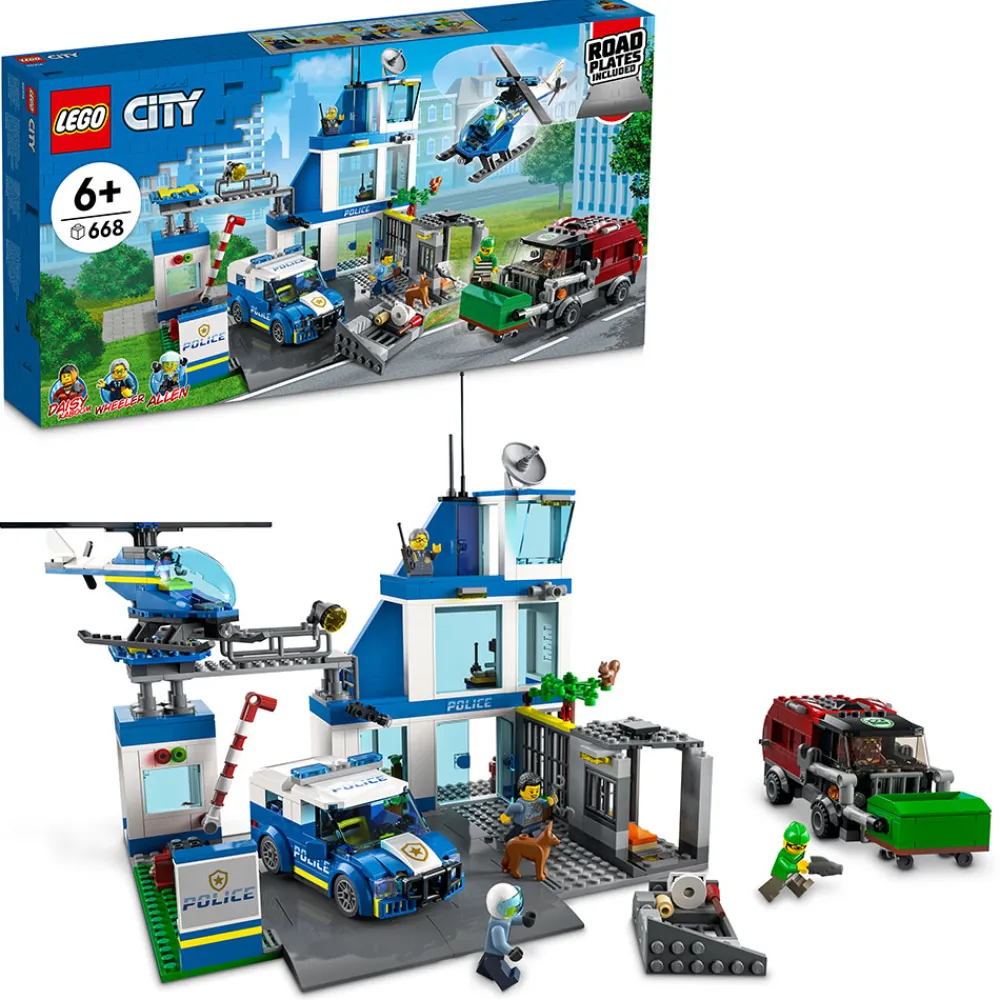 LEGO Utrykningskjøretøy | Lego City>60316 Politistasjon