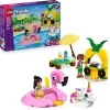 LEGO Lego Friends | Lego Nyheter>42658 Poolparty med enhjørning og flamingo
