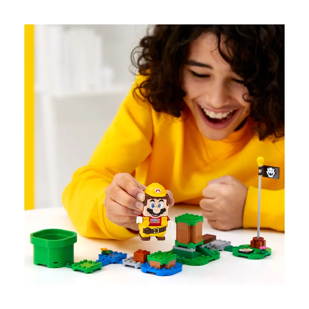 LEGO, Super Mario Lego Super Mario | Super Mario>LEGO 71373 Power-Up-pakken Byggmester Mario