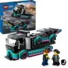 LEGO Lastebil, Gravemaskin Og Traktor | Lekebiler>60406 Racerbil og transporttrailer