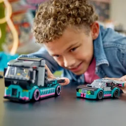 LEGO Lastebil, Gravemaskin Og Traktor | Lekebiler><noscript><img width=