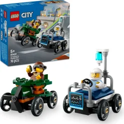 LEGO Lekebiler | Lego City>60459 Racerbilpakke flybil mot sykesengbil