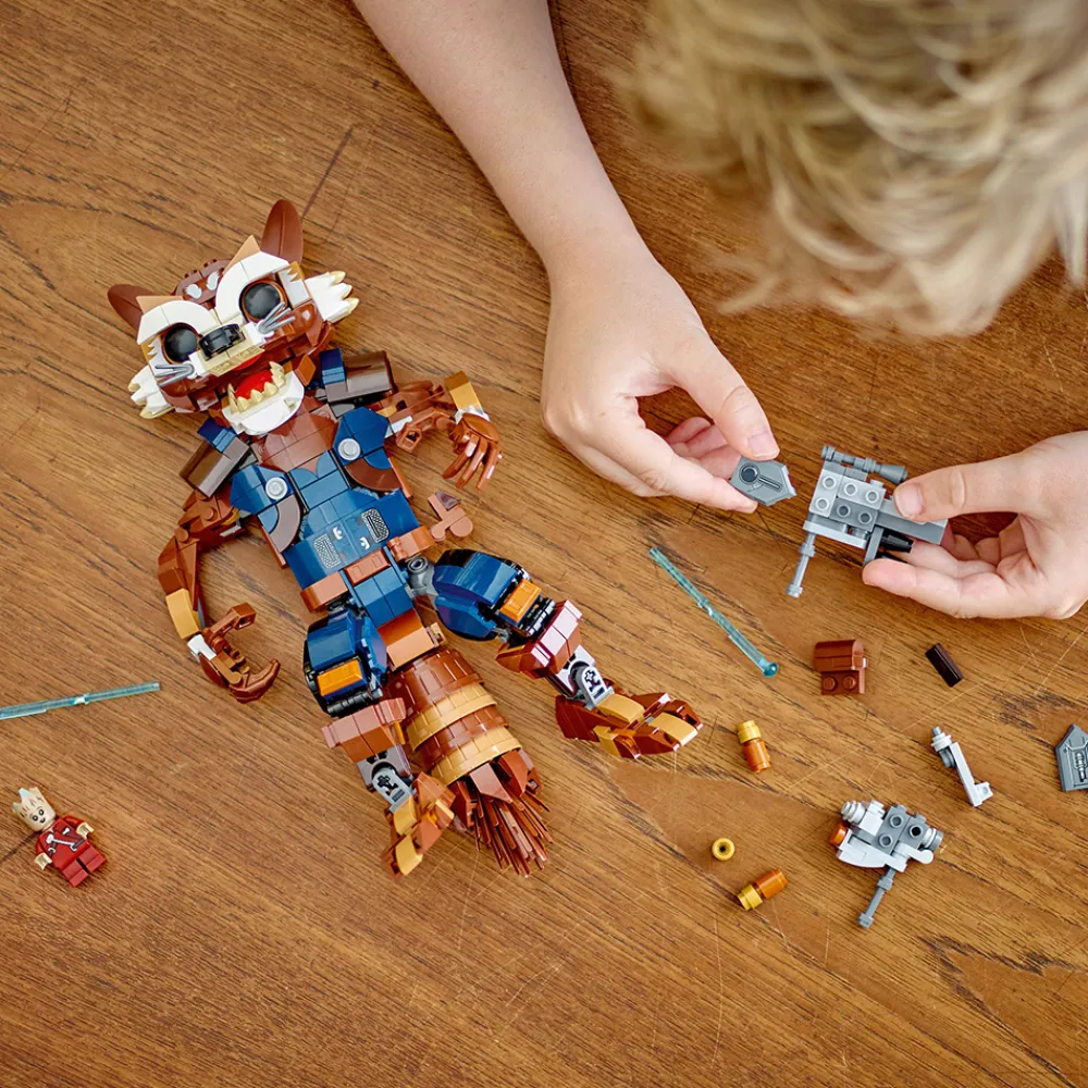 LEGO Lego Super Heroes Marvel | Marvel>76282 Rocket og Groot som liten