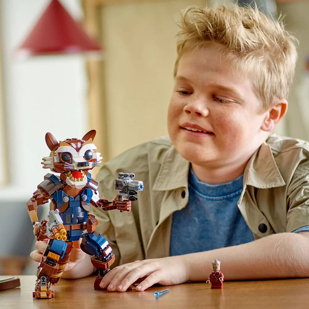 LEGO Lego Super Heroes Marvel | Marvel>76282 Rocket og Groot som liten