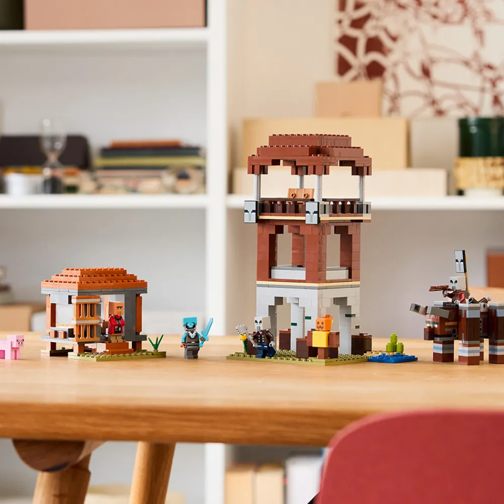 LEGO Lego Minecraft | Lego Nyheter>21278 Røvernes utpost og olmt beist