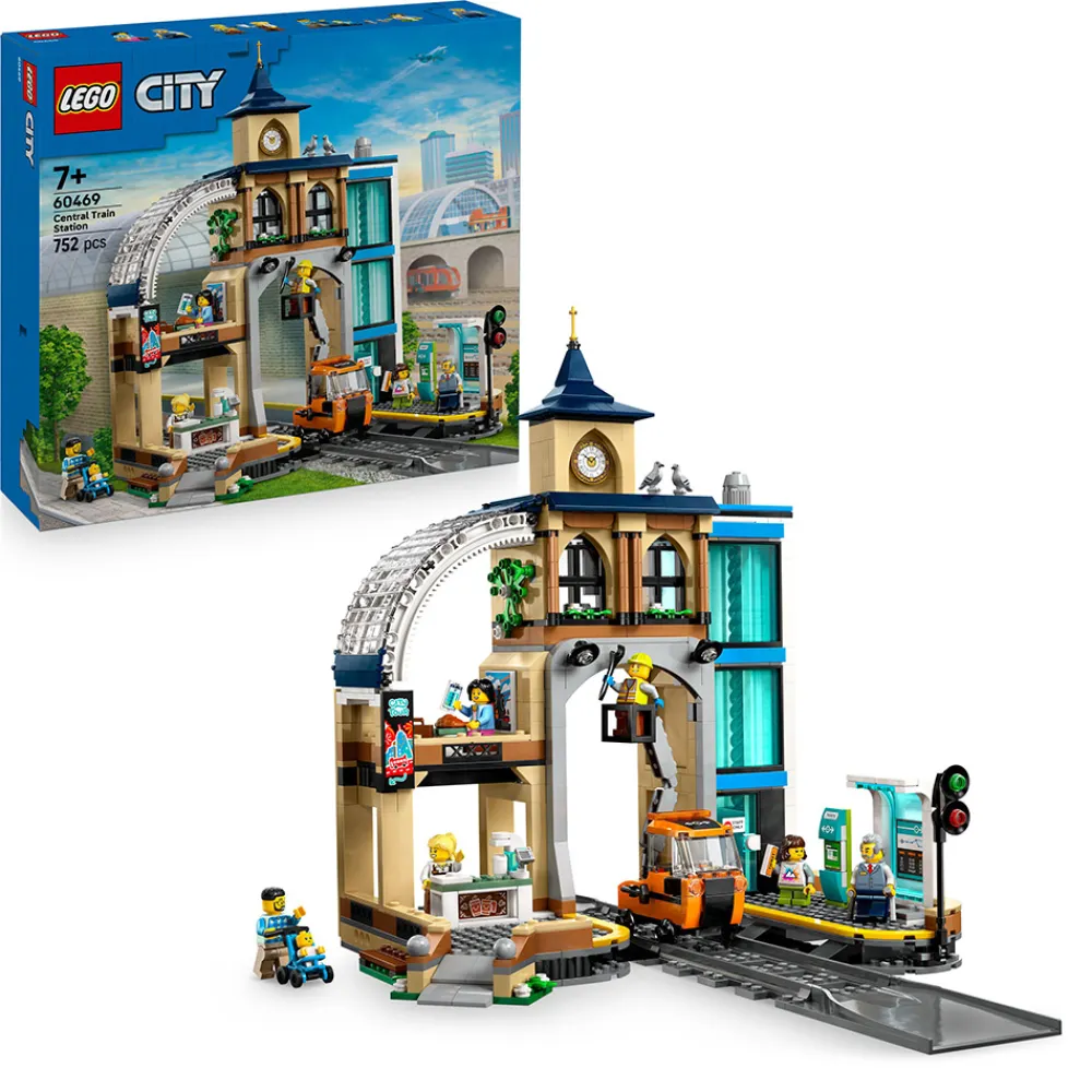 LEGO Lego City | Lego Nyheter>60469 Sentralbanestasjon