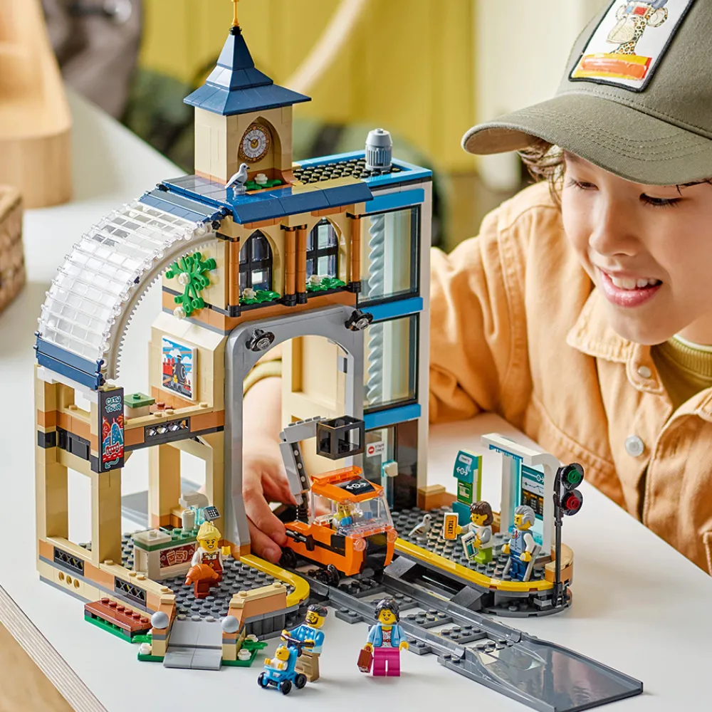 LEGO Lego City | Lego Nyheter>60469 Sentralbanestasjon