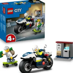 LEGO Lego City | Lego Nyheter>60455 Skurkejakt med motorsykkelpolitiet