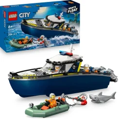 LEGO Lego City | Lego Nyheter>60456 Skurkejakt med politibåt