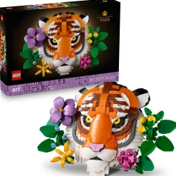 LEGO Lego Art | Lego Nyheter>31217 The Fauna Collection – Tiger