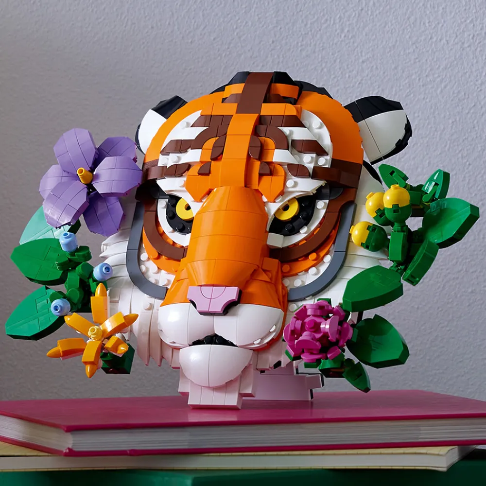 LEGO Lego Art | Lego Nyheter>31217 The Fauna Collection – Tiger