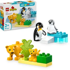 LEGO Duplo | Lego Duplo>10442 Villdyrfamilier: Pingviner og løver