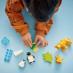 LEGO Duplo | Lego Duplo>10442 Villdyrfamilier: Pingviner og løver