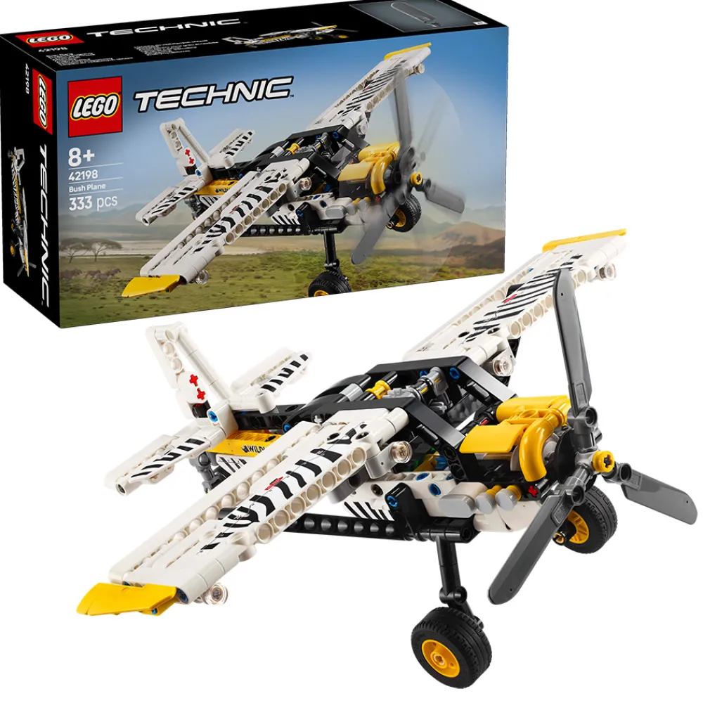 LEGO Båt, Helikopter Og Fly | Lego Technic>42198 Villmarksfly