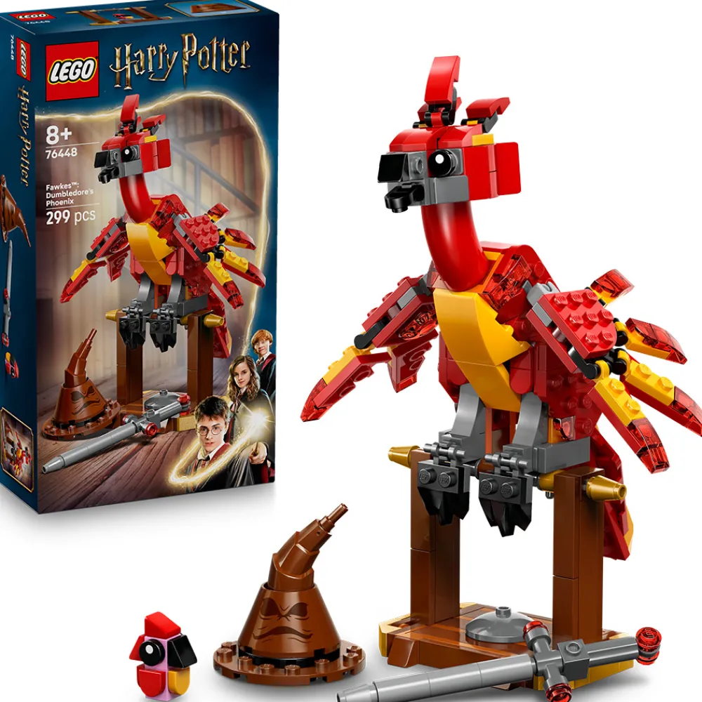 LEGO Lego Harry Potter | Lego Nyheter>76448 Vulcan: Humlesnurrs føniks