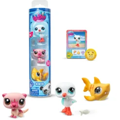 Littlest Pet Shop Fidgets Og Småleker> - LPS Pet Trio in tube