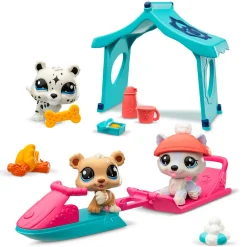Littlest Pet Shop Fidgets Og Småleker> - LPS Snowy Day Playpack