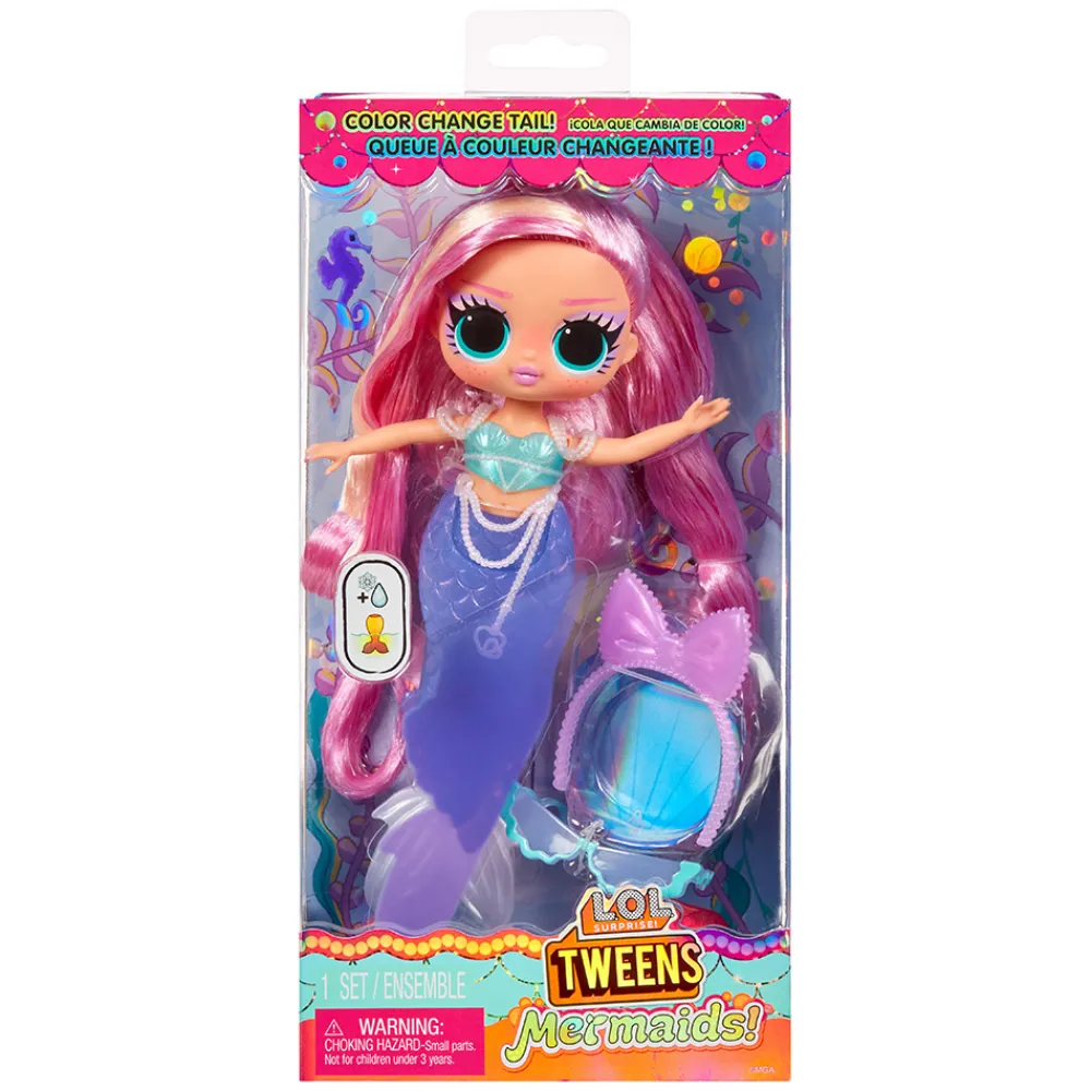 L.O.L. Suprise! Fidgets Og Småleker | Smådukker>L.O.L. Tweens Mermaid Doll - Lola Waves