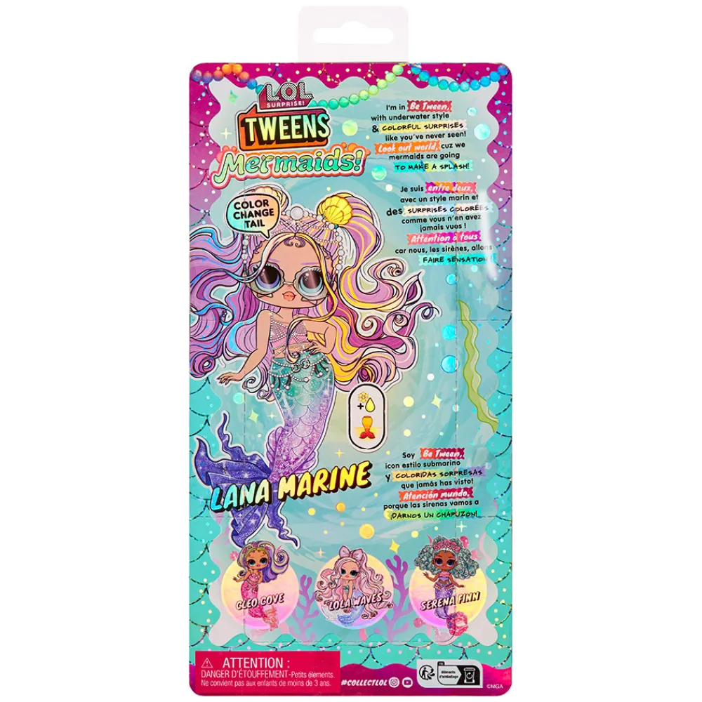 L.O.L. Suprise! Fidgets Og Småleker | Smådukker>L.O.L. Tweens Mermaid Doll - Lana Marine