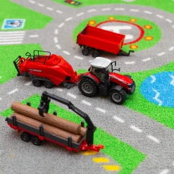 Bburago Lastebil, Gravemaskin Og Traktor><noscript><img width=