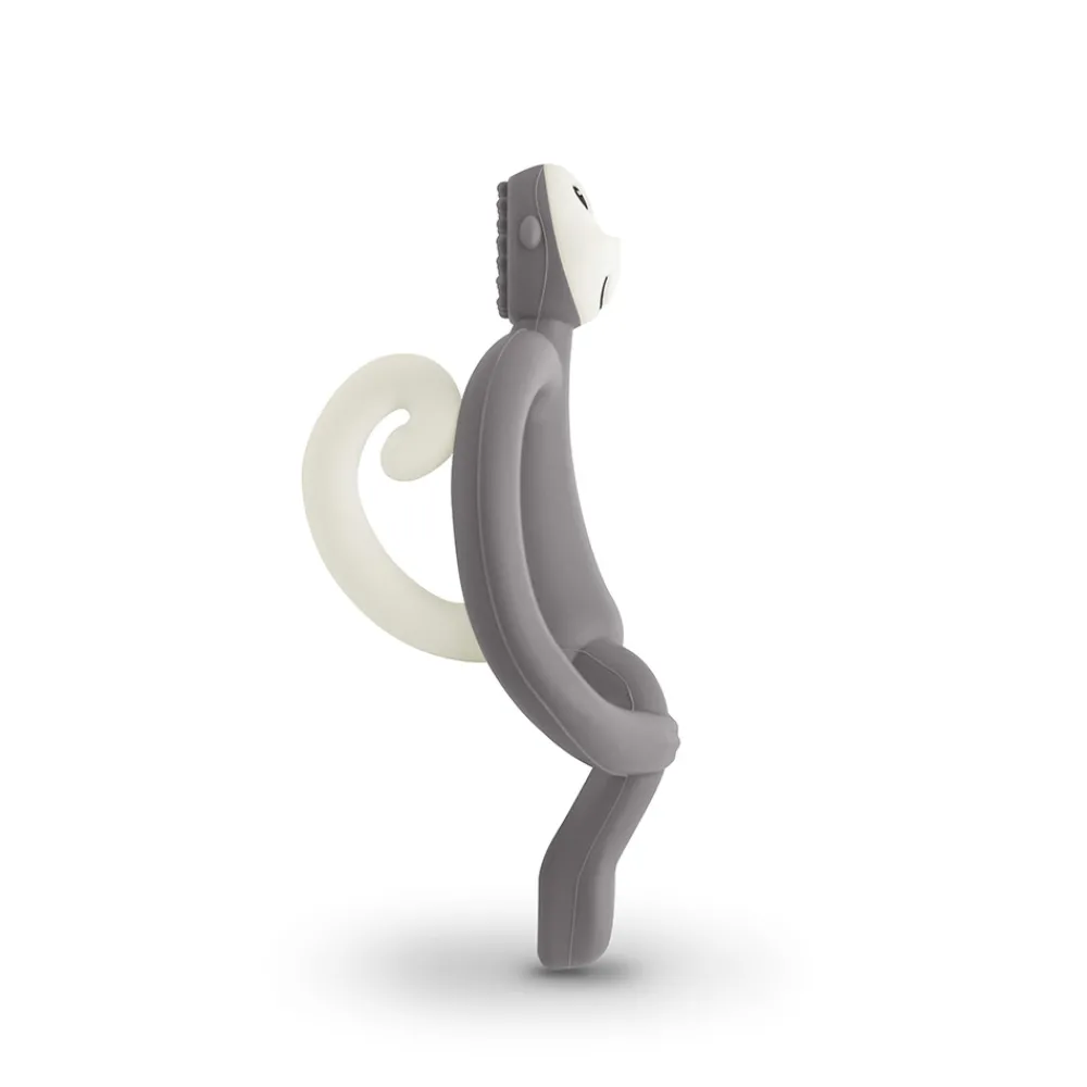 Matchstick Monkey Biteleker>Teething Grey
