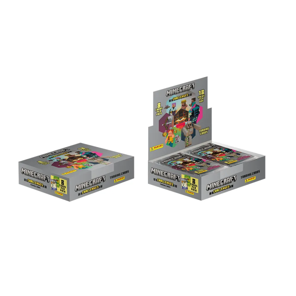 Panini Samlekort Og Spillkort>Minecraft Challenges Booster