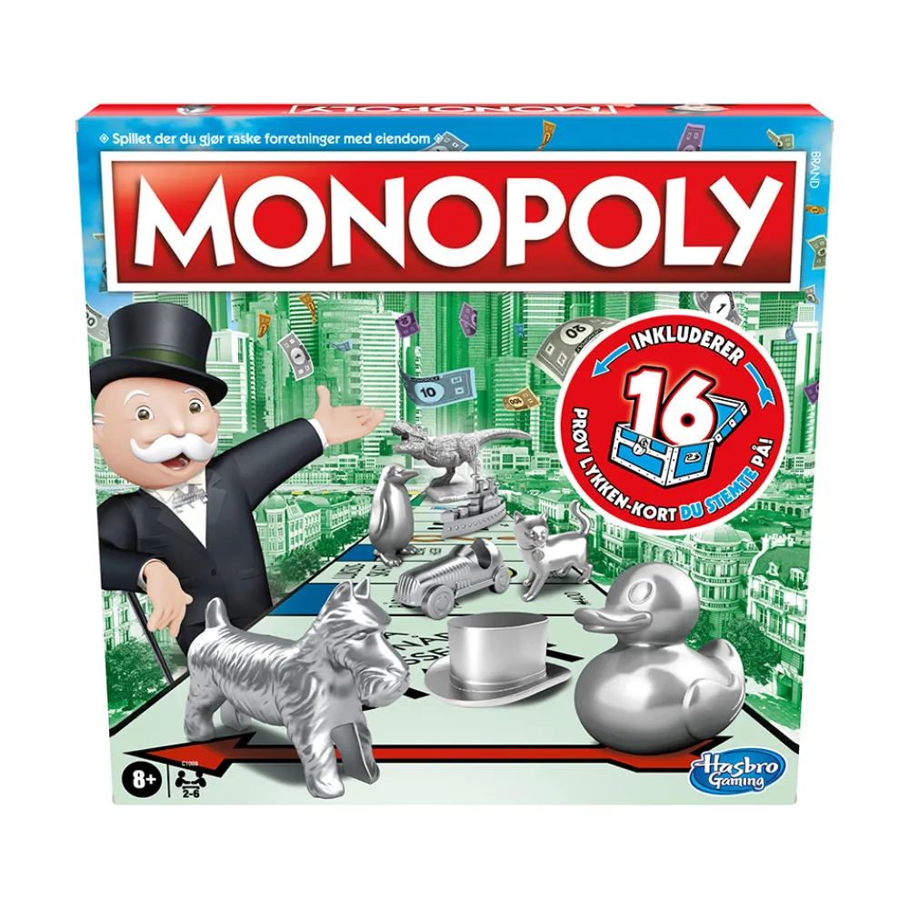 Hasbro Spill Og Puslespill>Monopol Klassisk